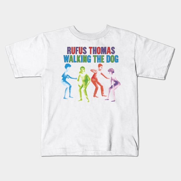 Rufus Thomas Kids T-Shirt by hi ~ hello ~